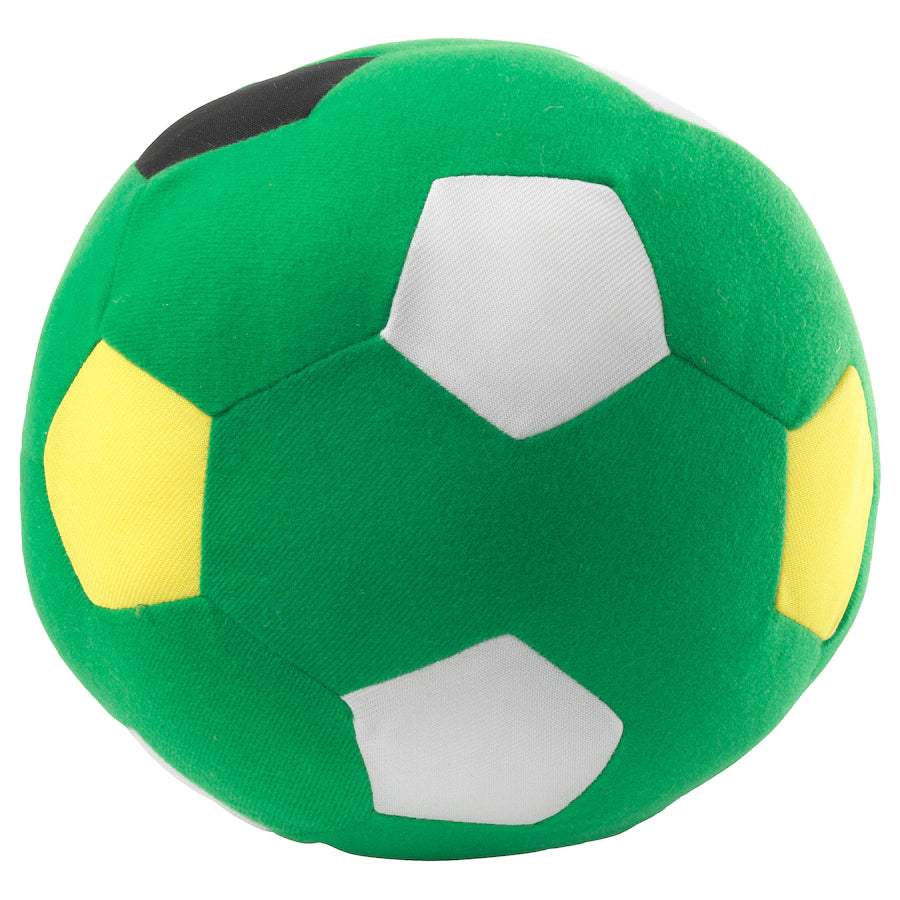 SPARKASoft toy, football/green