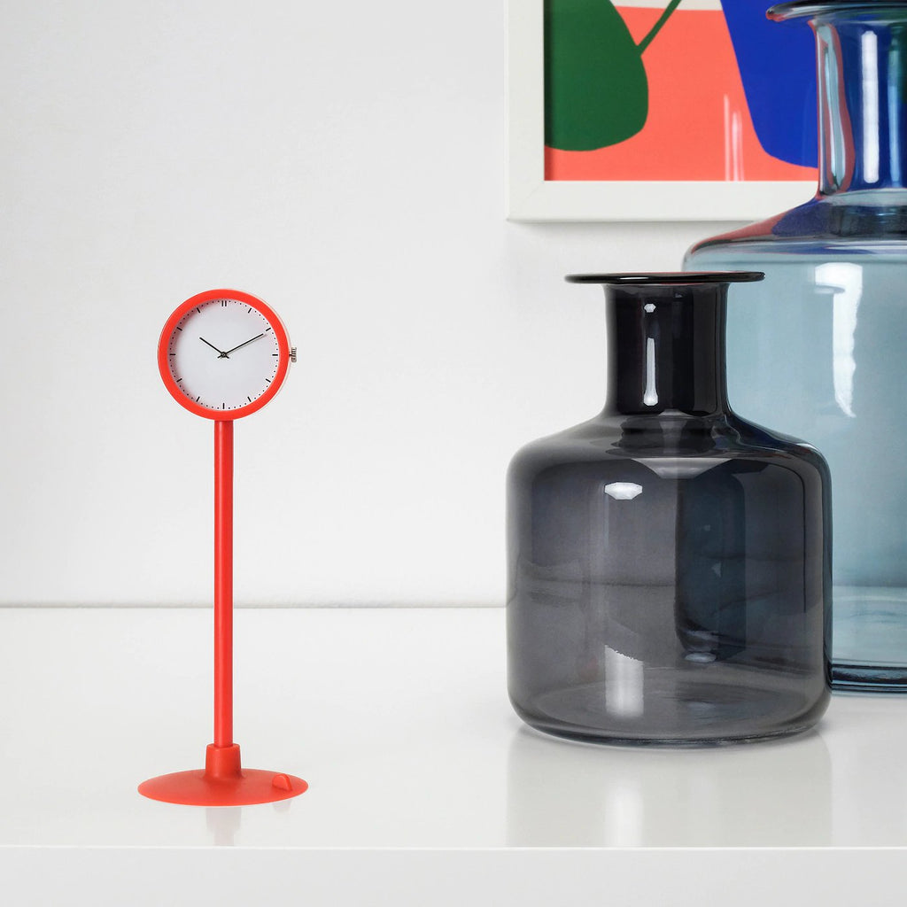 STAKIG Clock, red
