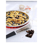 STRÅLANDE

Grater with handle, stainless steel/dark grey