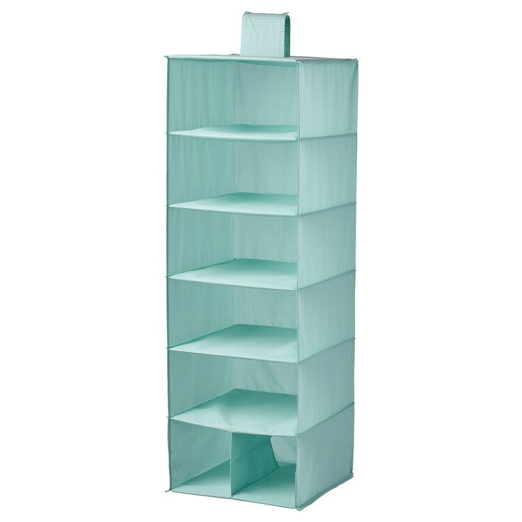 STUK 7 compartments, light turquoise