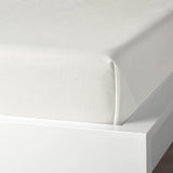TAGGVALLMO Sheet, white, 150x250 cm