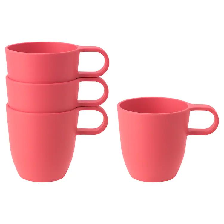 TALRIKA

Mug, light red, 25 cl
