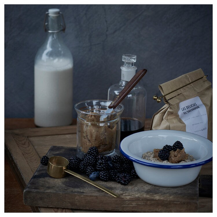 TEMPERERAD

Coffee measure and clip, brass