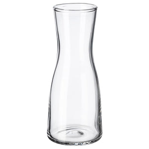 TIDVATTEN Vase, clear glass