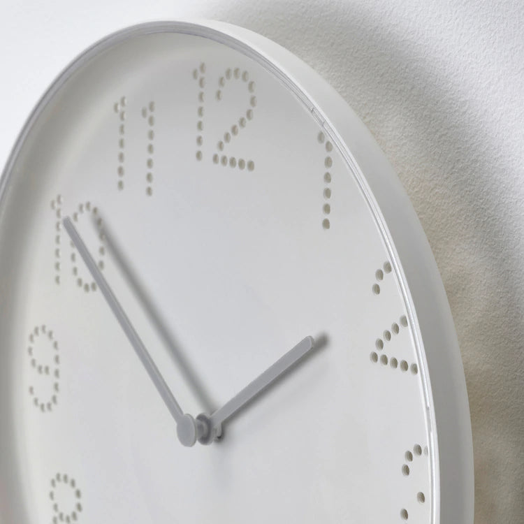 TROMMA Wall clock, white