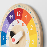 UNDERHÅLLAE ducational wooden clock