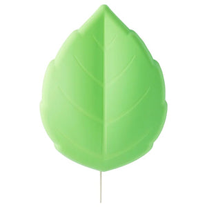 UPPLYSTLED wall lamp, leaf green