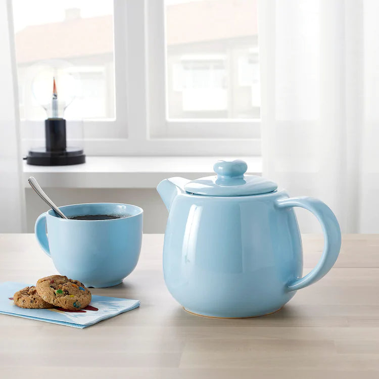 VARDAGEN Teapot, blue1.2 l