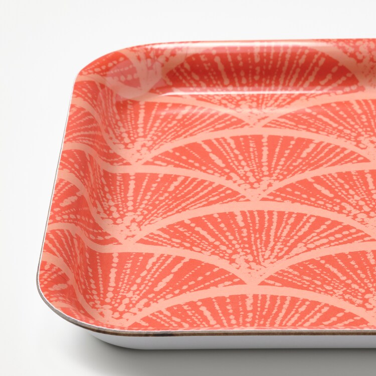 VÅRFINT Tray, patterned