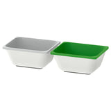 VARIERA Box, green/grey