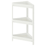 VESKEN Corner shelf 3 unit