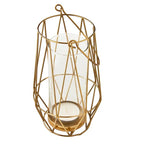 VINDFLÄKT. 

Tealight holder, gold-colour, 24 cm