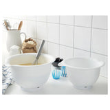 VISPADMixing bowl, set of 2, white